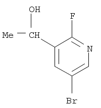3-PyridineMethanol, 5-broMo-2-fluoro-α-Methyl-